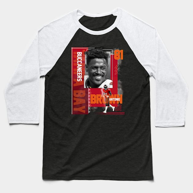 Antonio Brown 81 Baseball T-Shirt by today.i.am.sad